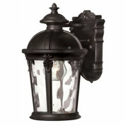 New 👏 Hinkley Lighting Hinkley Windsor 1-Light Outdoor Wall Mount In Black ⭐