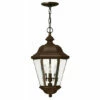 Coupon 😍 Hinkley Lighting Hinkley Clifton Park 3-Light Outdoor Pendant In Copper Bronze 🔥