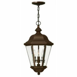 Coupon 😍 Hinkley Lighting Hinkley Clifton Park 3-Light Outdoor Pendant In Copper Bronze 🔥