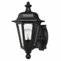 Best Sale 🔔 Hinkley Lighting Hinkley Manor House 1-Light Outdoor Wall Mount In Black 🧨
