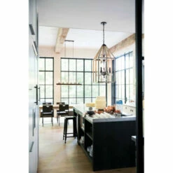 Best reviews of 👏 Hinkley Lighting Fredrick Ramond FR41214IRR Four Light Foyer Pendant Emilie Iron Rust - One Size 🎉