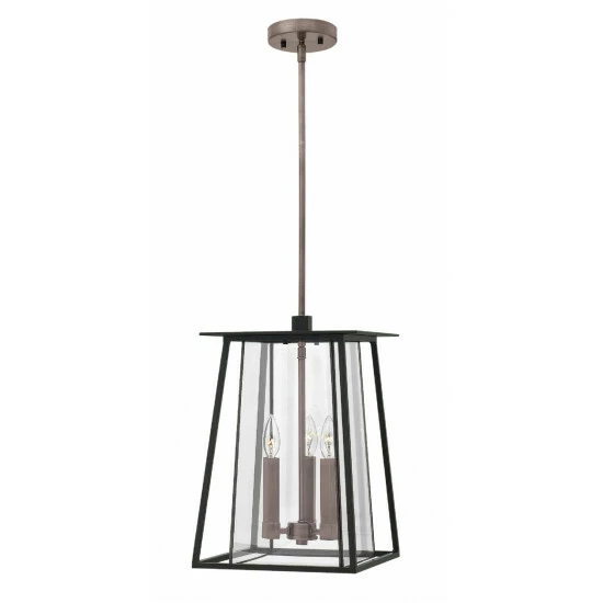 Wholesale 🔥 Hinkley Lighting Hinkley Walker 3-Light Outdoor Pendant In Black ⌛ 1 Wholesale 🔥 Hinkley Lighting Hinkley Walker 3-Light Outdoor Pendant In Black ⌛
