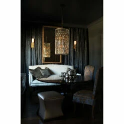 Outlet ❤️ Hinkley Lighting Fredrick Ramond FR33736VBZ Six Light Foyer Pendant Gemma Bronze - One Size 🧨