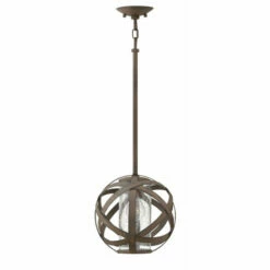 Buy 🧨 Hinkley Lighting Hinkley Carson 1-Light Outdoor Pendant In Vintage Iron 🧨