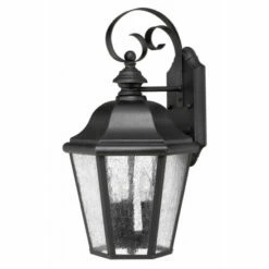 Brand new 🎁 Hinkley Lighting Hinkley Edgewater 3-Light Outdoor Wall Mount In Black 👍
