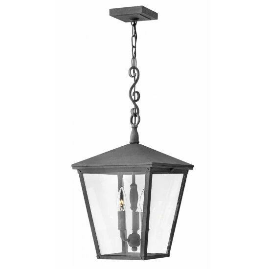 Budget 🥰 Hinkley Lighting Hinkley Trellis 3-Light Outdoor Pendant In Aged Zinc ⌛ 1 Budget 🥰 Hinkley Lighting Hinkley Trellis 3-Light Outdoor Pendant In Aged Zinc ⌛