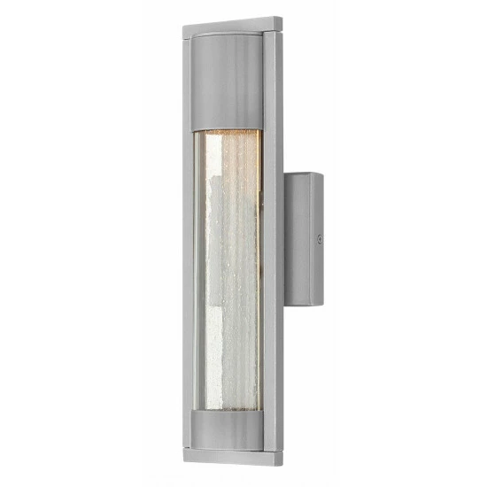 Best Pirce 🥰 Hinkley Lighting Hinkley Mist 1-Light Outdoor Wall Mount In Titanium 💯 1 Best Pirce 🥰 Hinkley Lighting Hinkley Mist 1-Light Outdoor Wall Mount In Titanium 💯