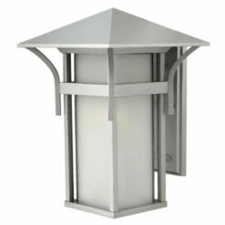 Cheapest ❤️ Hinkley Lighting Hinkley Harbor LED Outdoor Wall Mount In Titanium ⭐
