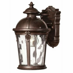 Buy ✔️ Hinkley Lighting Hinkley Windsor 1-Light Outdoor Wall Mount In River Rock 💯