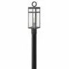 Best reviews of 👏 Hinkley Lighting Hinkley Porter 1-Light Outdoor Post Mount In Aged Zinc ⌛