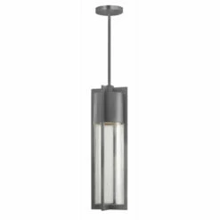 Cheapest 🥰 Hinkley Lighting Hinkley Shelter 1-Light Outdoor Pendant In Hematite 🔥