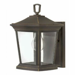 Deals 🔥 Hinkley Lighting Hinkley Bromley 1-Light Outdoor Wall Mount In Oil Rubbed Bronze ✔️