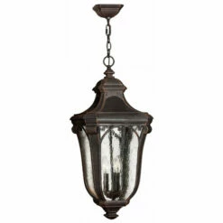 Promo 🧨 Hinkley Lighting Hinkley Trafalgar 3-Light Outdoor Pendant In Mocha 🔥