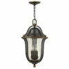 Discount ⭐ Hinkley Lighting Hinkley Bolla 3-Light Outdoor Pendant In Olde Bronze ❤️
