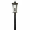 Budget ⌛ Hinkley Lighting Hinkley Bromley 3-Light Outdoor Post Mount In Oil Rubbed Bronze 🌟
