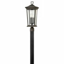 Budget ⌛ Hinkley Lighting Hinkley Bromley 3-Light Outdoor Post Mount In Oil Rubbed Bronze 🌟