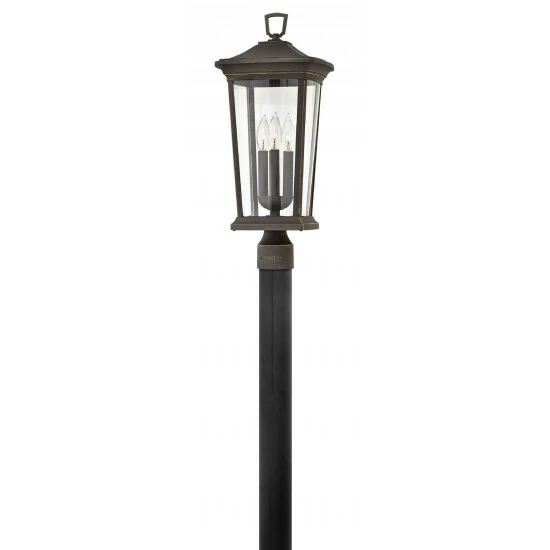 Budget ⌛ Hinkley Lighting Hinkley Bromley 3-Light Outdoor Post Mount In Oil Rubbed Bronze 🌟 1 Budget ⌛ Hinkley Lighting Hinkley Bromley 3-Light Outdoor Post Mount In Oil Rubbed Bronze 🌟