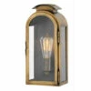 Deals 🎁 Hinkley Lighting Hinkley Rowley 1-Light Outdoor Wall Mount In Light Antique Brass 🥰