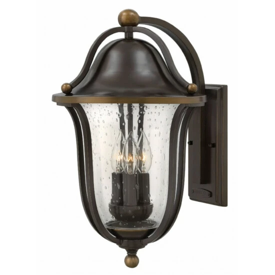 Discount 🥰 Hinkley Lighting Hinkley Bolla 3-Light Outdoor Wall Mount In Olde Bronze 🌟 1 Discount 🥰 Hinkley Lighting Hinkley Bolla 3-Light Outdoor Wall Mount In Olde Bronze 🌟