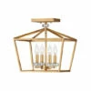 Discount 🌟 Hinkley Lighting Hinkley Stinson 4-Light In Distressed Brass 🔥