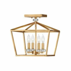 Discount 🌟 Hinkley Lighting Hinkley Stinson 4-Light In Distressed Brass 🔥