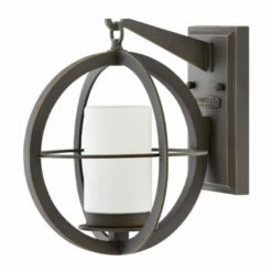 Top 10 🛒 Hinkley Lighting Hinkley Compass 1-Light Outdoor Wall Mount In Oil Rubbed Bronze 🛒