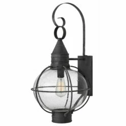 Promo 🌟 Hinkley Lighting Hinkley Cape Cod 1-Light Outdoor Wall Mount In Aged Zinc ❤️
