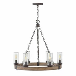 Coupon ๐ Hinkley Lighting Hinkley Sawyer 6-Light Outdoor Chandelier In Sequoia ๐คฉ