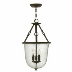 Best reviews of 🌟 Hinkley Lighting Hinkley Dakota 3-Light Chandelier In Oil Rubbed Bronze 🔥
