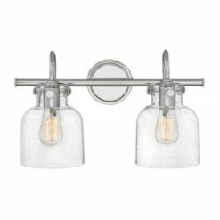 Best Pirce 🛒 Hinkley Lighting Hinkley Congress 2-Light Vanity Light In Chrome 🌟