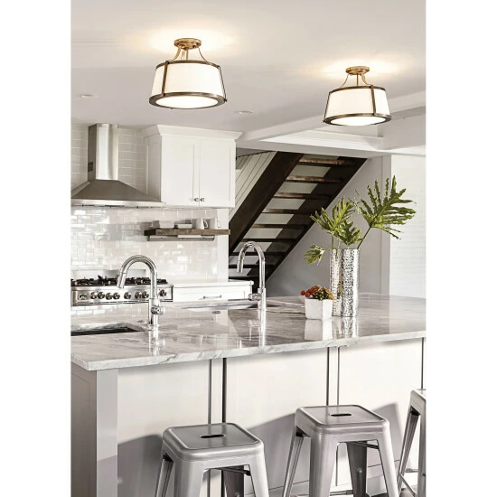 Best deal 🌟 Hinkley Lighting Hinkley Charlotte 3-Light Semi-Flush Mount In Brushed Caramel - Small 🛒 1 Best deal 🌟 Hinkley Lighting Hinkley Charlotte 3-Light Semi-Flush Mount In Brushed Caramel - Small 🛒