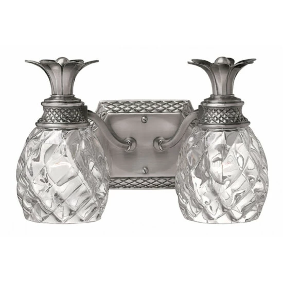Hot Sale 🥰 Hinkley Lighting Hinkley Plantation 2-Light Vanity Light In Polished Antique Nickel 🎁 1 Hot Sale 🥰 Hinkley Lighting Hinkley Plantation 2-Light Vanity Light In Polished Antique Nickel 🎁