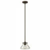 Outlet ✔️ Hinkley Lighting Hinkley Congress 1-Light Mini Pendant In Oil Rubbed Bronze 🔔
