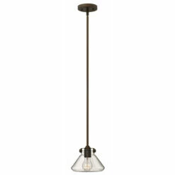 Outlet ✔️ Hinkley Lighting Hinkley Congress 1-Light Mini Pendant In Oil Rubbed Bronze 🔔