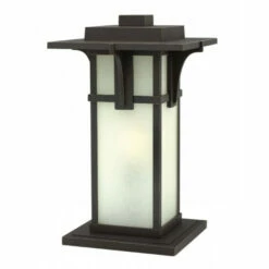 Hot Sale 😉 Hinkley Lighting Hinkley Manhattan 1-Light Outdoor Post Mount In Oil Rubbed Bronze 👏