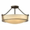 Best deal ❤️ Hinkley Lighting Hinkley Hathaway 4-Light Semi-Flush Mount In Olde Bronze 👍