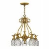 Discount 🛒 Hinkley Lighting Hinkley Plantation 5-Light Chandelier In Burnished Brass ⭐