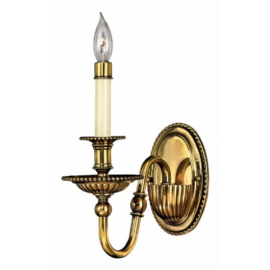Cheapest ๐คฉ Hinkley Lighting Hinkley Cambridge 1-Light Sconce In Burnished Brass ๐ 1 Cheapest ๐คฉ Hinkley Lighting Hinkley Cambridge 1-Light Sconce In Burnished Brass ๐