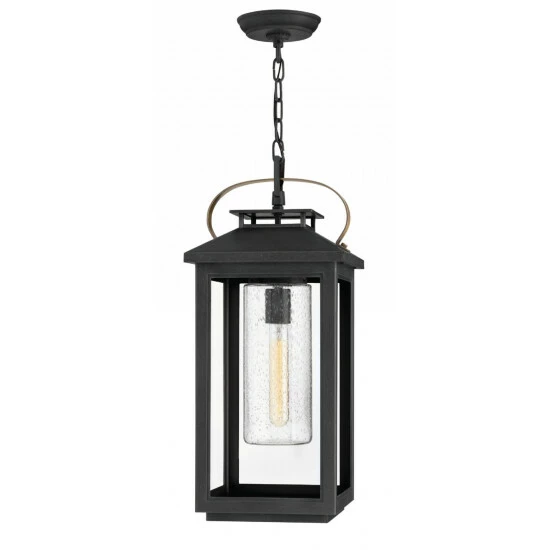 Promo ✨ Hinkley Lighting Hinkley Atwater 1-Light Outdoor Pendant In Black 🌟 1 Promo ✨ Hinkley Lighting Hinkley Atwater 1-Light Outdoor Pendant In Black 🌟