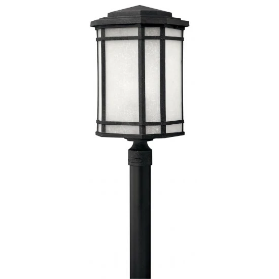 Cheap 🥰 Hinkley Lighting Hinkley Cherry Creek 1-Light Outdoor Post Mount In Vintage Black 😀 1 Cheap 🥰 Hinkley Lighting Hinkley Cherry Creek 1-Light Outdoor Post Mount In Vintage Black 😀