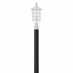 Hot Sale 🛒 Hinkley Lighting Hinkley Freeport 1-Light Outdoor Post Mount In Classic White 🎉