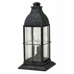 Flash Sale 🛒 Hinkley Lighting Hinkley Bingham 3-Light Outdoor Pier Mount In Greystone ⌛