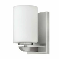 Best Pirce 🧨 Hinkley Lighting Hinkley Kyra 1-Light Sconce In Brushed Nickel 😉
