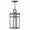 Wholesale 😉 Hinkley Lighting Hinkley Porter 1-Light Outdoor Pendant In Aged Zinc ✔️