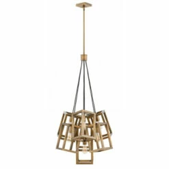 Hot Sale ✨ Hinkley Lighting Fredrick Ramond Ensemble 7-Light Chandelier In Brushed Bronze ✔️