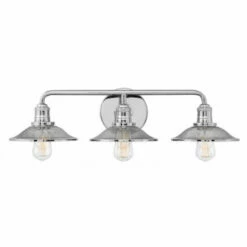 Deals 🤩 Hinkley Lighting Hinkley Rigby 3-Light Vanity Light In Polished Nickel ⭐