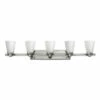 Promo 🥰 Hinkley Lighting Hinkley Avon 5-Light Vanity Light In Brushed Nickel 🎉