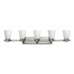 Promo 🥰 Hinkley Lighting Hinkley Avon 5-Light Vanity Light In Brushed Nickel 🎉
