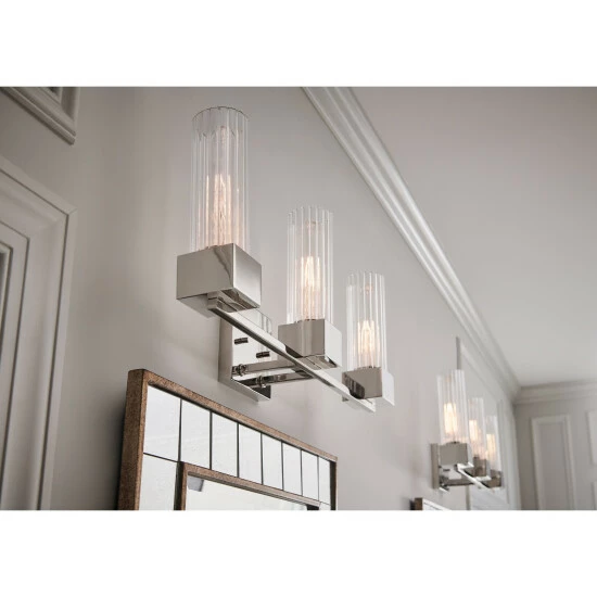 Budget ๐งจ Hinkley Lighting Hinkley Xander 3-Light Vanity In Polished Nickel - 3 Light ๐ 1 Budget ๐งจ Hinkley Lighting Hinkley Xander 3-Light Vanity In Polished Nickel - 3 Light ๐