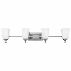 Outlet 🔥 Hinkley Lighting Hinkley Baldwin 4-Light Vanity Light In Polished Nickel ⭐